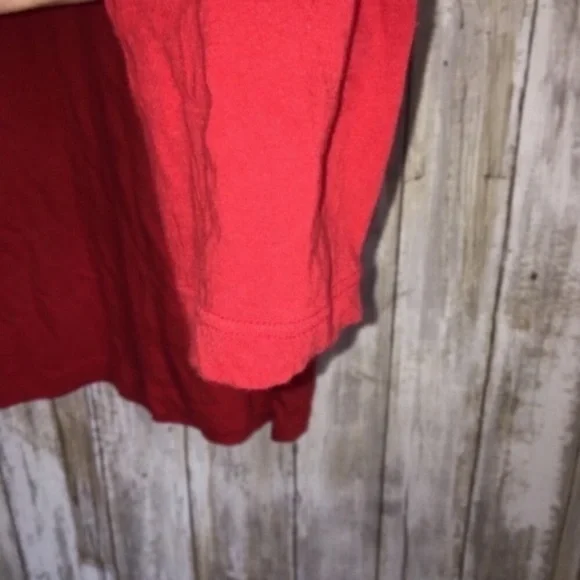 NFL Atlanta Falcons Red Long Sleeve Tee - Picture 4 of 4